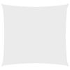vidaXL Voile de parasol Tissu Oxford carré 3,6x3,6 m Blanc