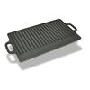vidaXL Plateau de gril r&eacute;versible Fonte 50x23 cm