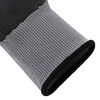 vidaXL Gants de Travail 24 pcs Gris et Noir 10 / xl Polyester