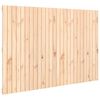 vidaXL T&ecirc;te de lit murale 166x3x110 cm Bois massif de pin