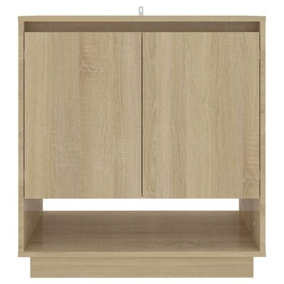 vidaXL Buffet Chêne sonoma 70x41x75 cm Bois d'ingénierie