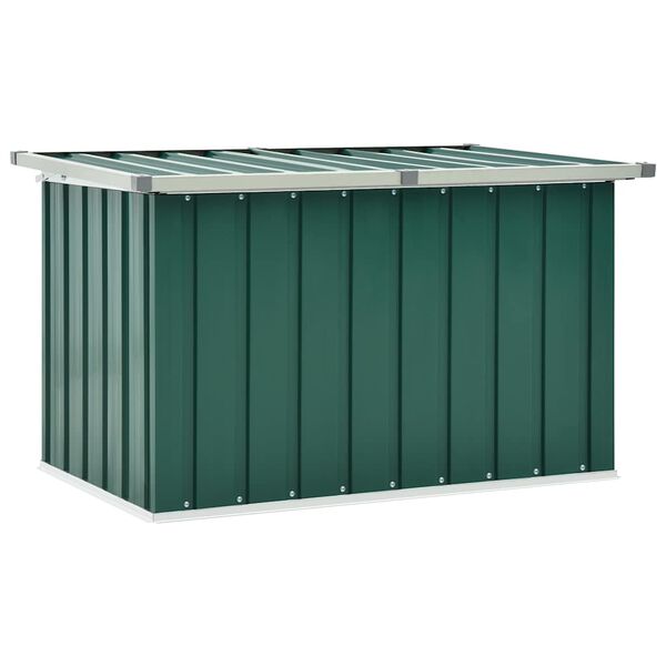 vidaXL Coffre de rangement de jardin Vert 109x67x65 cm