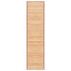 vidaXL Tapis en bambou 80x300 cm Marron