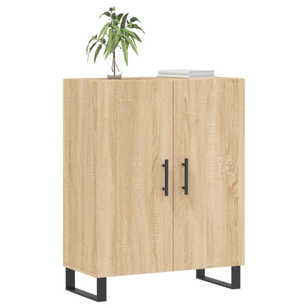vidaXL Buffet chêne sonoma 69,5x34x90 cm bois d'ingénierie