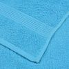 vidaXL Serviettes FROGN 2 pcs turquoise 100x200 cm 360 g/m&sup2;