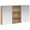 vidaXL Ensemble de Meubles de Salle de Bain 3 pc 90 x 10,5 x 50 cm