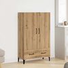 vidaXL Buffet ch&ecirc;ne artisanal 70x31x115 cm bois d'ing&eacute;nierie