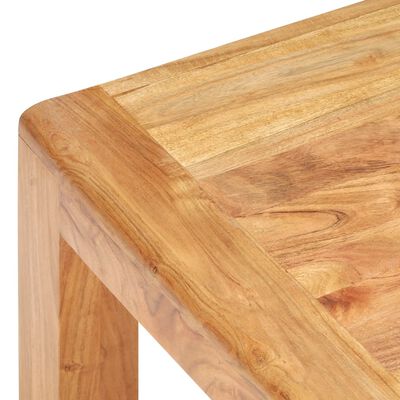 vidaXL Table basse 110x60x35 cm Bois d'acacia massif et finition miel