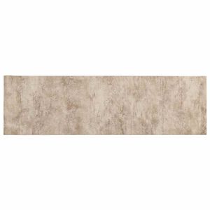 vidaXL Tapis de Cuisine B&eacute;ton beige 150 x 45 cm 100% Polyamide Lavable