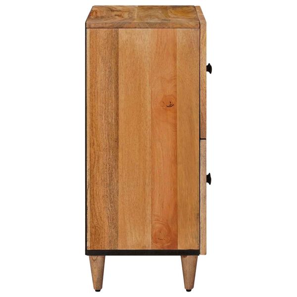 vidaXL Buffet Naturel 60 x 33,5 x 75 cm Bois de mangue massif
