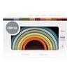 d&euml;na Ensemble de jouets en silicone arc-en-ciel Nature 6 pcs