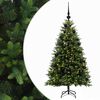 vidaXL Arbre de No&euml;l Artificiel avec Boule 120 cm 150 LED Blanc chaud