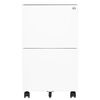 vidaXL Classeur mobile Blanc 39x45x67 cm Acier