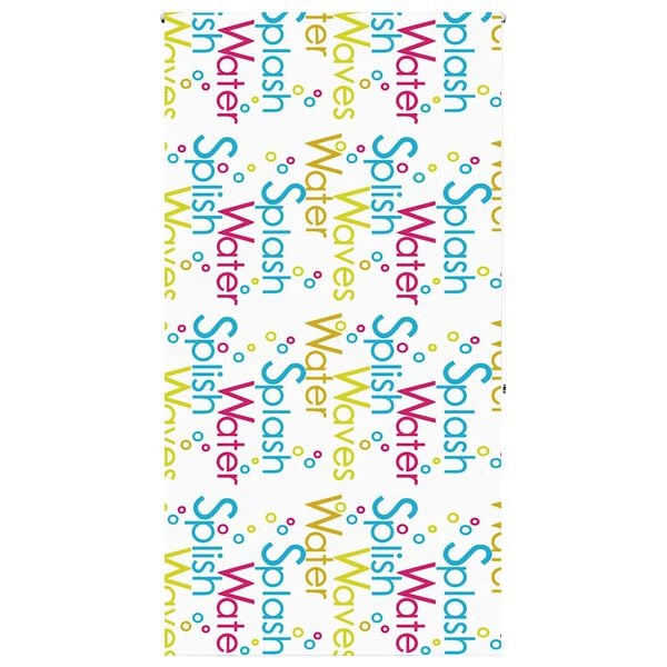 vidaXL Store enrouleur de douche 120x240 cm largeur du tissu 116 cm