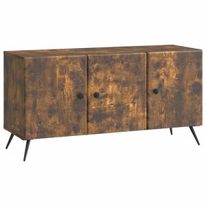 vidaXL Meuble TV Ch&ecirc;ne fum&eacute; 99 x 34,5 x 50 cm Bois d'ing&eacute;nierie