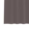 vidaXL Rideaux occultants avec anneaux 2 pcs Marron fonc&eacute; 260 x 140 cm