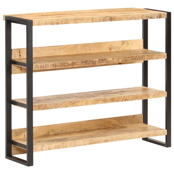 vidaXL Table de bar 120x40x101 cm Bois de manguier brut