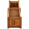vidaXL Lit surélevé de jardin Bois d'acacia 150x30x25 cm