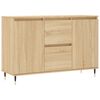 vidaXL Buffet chêne sonoma 101,5x35x70 cm bois d'ingénierie