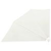 vidaXL Auvent latéral pliable de balcon Crème 160 x 240 cm