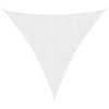 vidaXL Voile de parasol tissu oxford triangulaire 5x5x5 m blanc