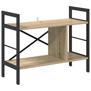 vidaXL &Eacute;tag&egrave;re 3 niveaux 75 x 30 x 58,5 cm Bois d'ing&eacute;nierie