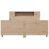 vidaXL Cadre de lit sans matelas 160x200 cm bois massif de pin