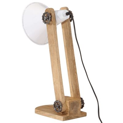 vidaXL Lampe de bureau 25 W blanc 23x13x52 cm E27