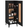 vidaXL Buffet Noir 34,5x34x90 cm Bois d'ingénierie