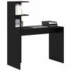 vidaXL Bureau Ch&ecirc;ne noir 102 x 50 x 124 cm Bois d'ing&eacute;nierie