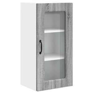vidaXL Panneau de lave-vaisselle Kalmar Gris Sonoma 40 x 31 x 80 cm