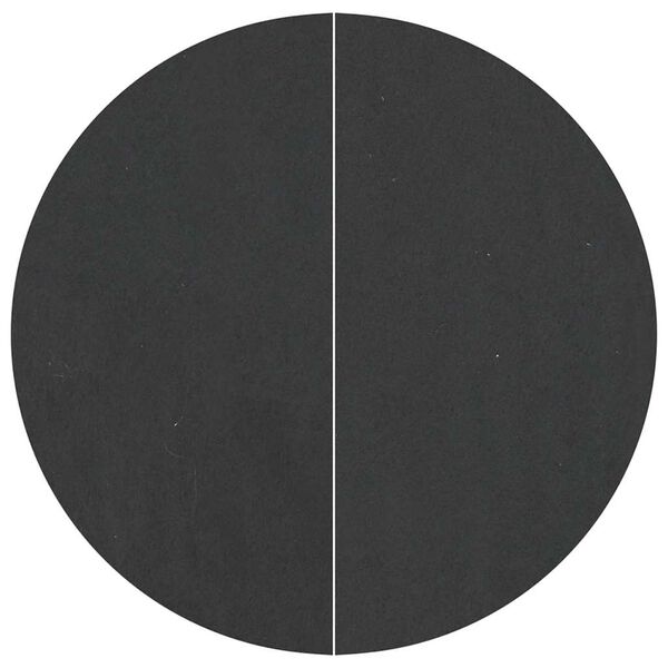 vidaXL Tapis de piscine Noir Ø 244 cm Géotextile en polyester