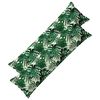 vidaXL Housse de coussin 2 pc HOUTEN Motif feuilles 40 x 145 cm