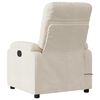 vidaXL Fauteuil inclinable de massage électrique beige