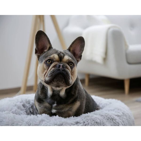 Kerbl Lit douillet pour chien Fluffy 18 cm Gris clair