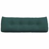 vidaXL Coussin de Dos Vert fonc&eacute; 140 x 24 x 50 cm tissu