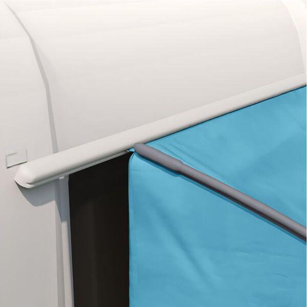 vidaXL Tente de hayon avec toit Bleu 194 x 180 x 210 cm taffetas