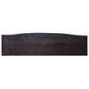 vidaXL Table console Caf&eacute; noir clair 120x30x75 cm Bois d'acajou solide