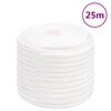 vidaXL Corde de bateau Blanc complet 18 mm 25 m Polypropyl&egrave;ne