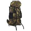 vidaXL Sac &agrave; dos de randonn&eacute;e vert camouflage 100 L tissu oxford