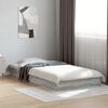 vidaXL Cadre de lit sans matelas sonoma gris 90x200 cm