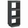 vidaXL Biblioth&egrave;que/S&eacute;parateur de pi&egrave;ce gris 40x35x103 cm pin massif