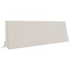 vidaXL Coussin de dos SOEST 100 % polyester Blanc 120 x 20 x 40 cm