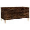 vidaXL Table basse Ch&ecirc;ne fum&eacute; 90x44,5x45 cm Bois d'ing&eacute;nierie