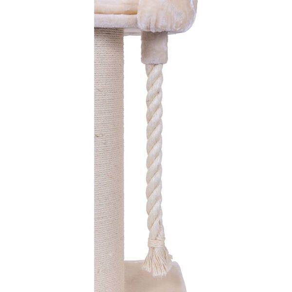 Quapas! Arbre &agrave; chat Casual Cr&egrave;me XXL 60x60x100 cm