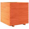 vidaXL Jardini&egrave;re cire marron 70x70x72 cm bois de pin massif