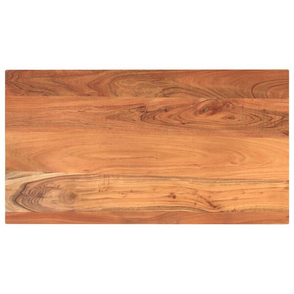 vidaXL Dessus de table 110x60x2,5cm rectangulaire bois massif d'acacia