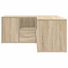 vidaXL Armoire d'angle ch&ecirc;ne sonoma 160x40x45 cm bois d&rsquo;ing&eacute;nierie
