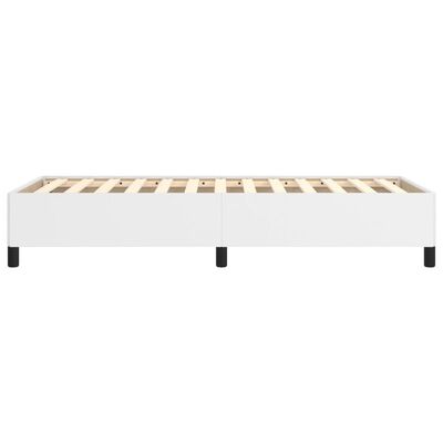 vidaXL Cadre de lit sans matelas blanc 80x200 cm similicuir