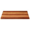 vidaXL Dessus de table bois massif d'acacia 25-27 mm 70x90 cm